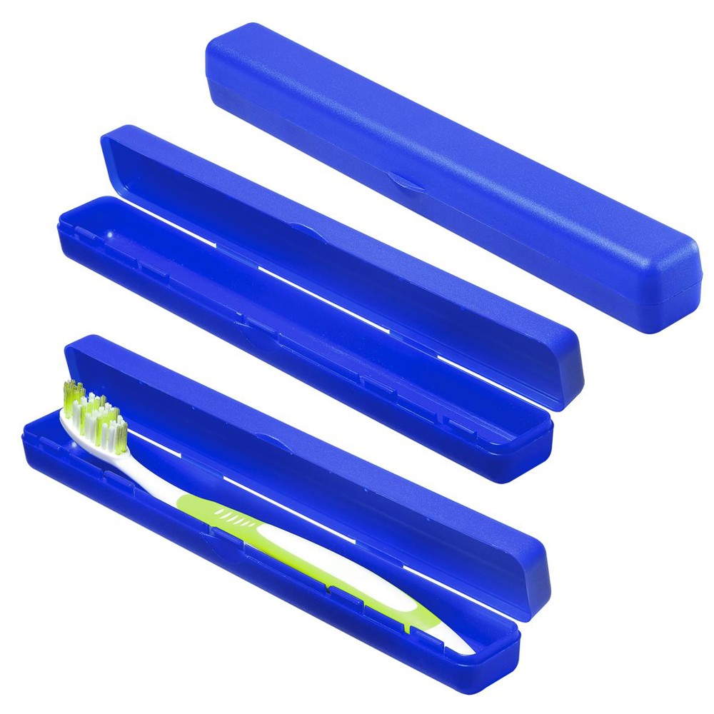 Beschermdoos "Tandenborstel" - trendblauw PP