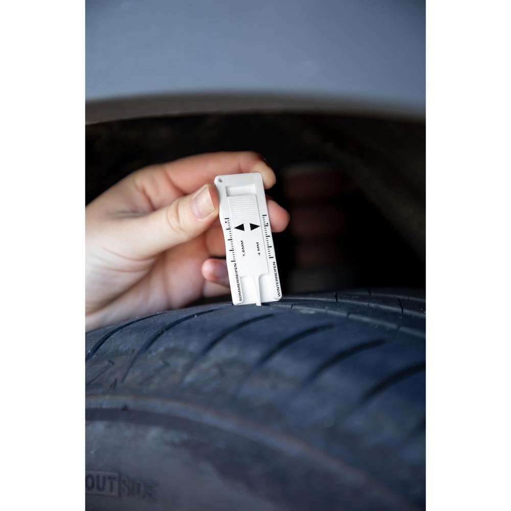 Autosleutelhanger "Bandenprofieldieptemeter"