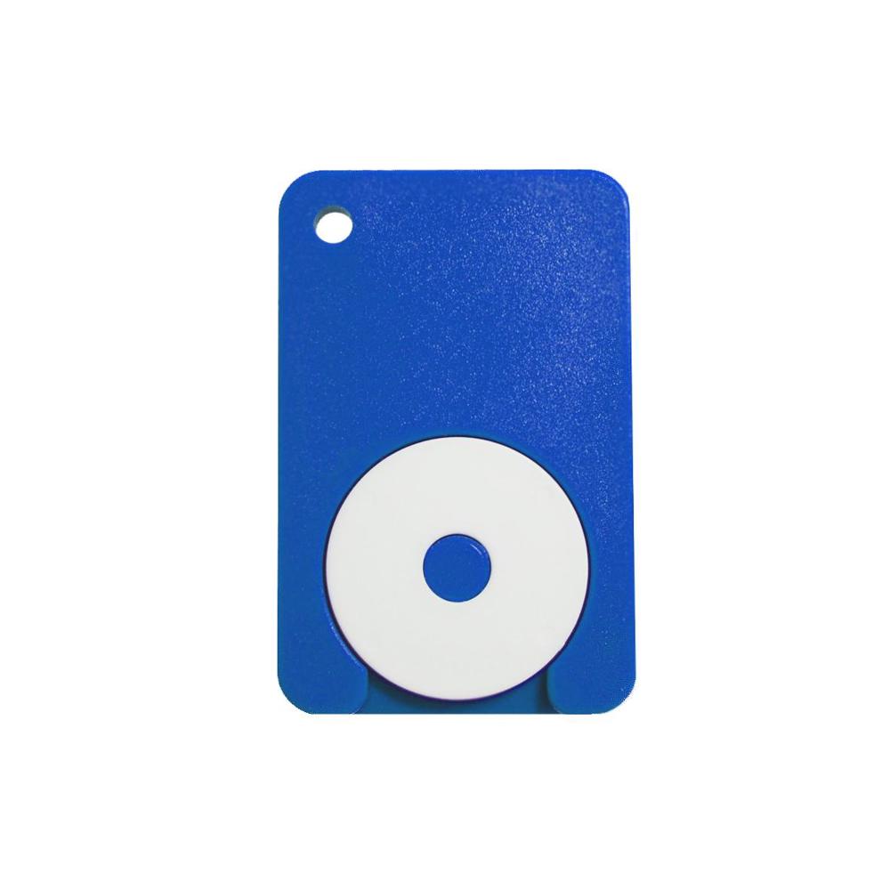 Chip-sleutelhanger "Fix" - standaard blauw PP
