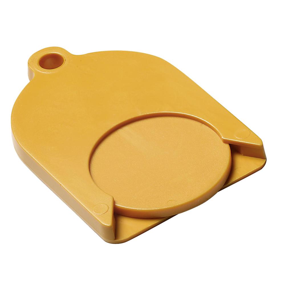 Chip-sleutelhanger "Ghost" met chip - standaard geel