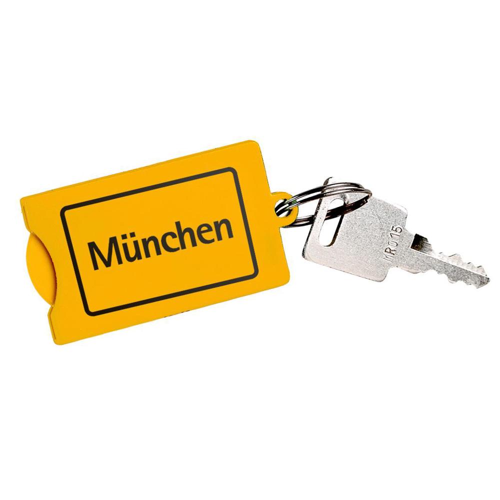 Chip-sleutelhanger "Square"
