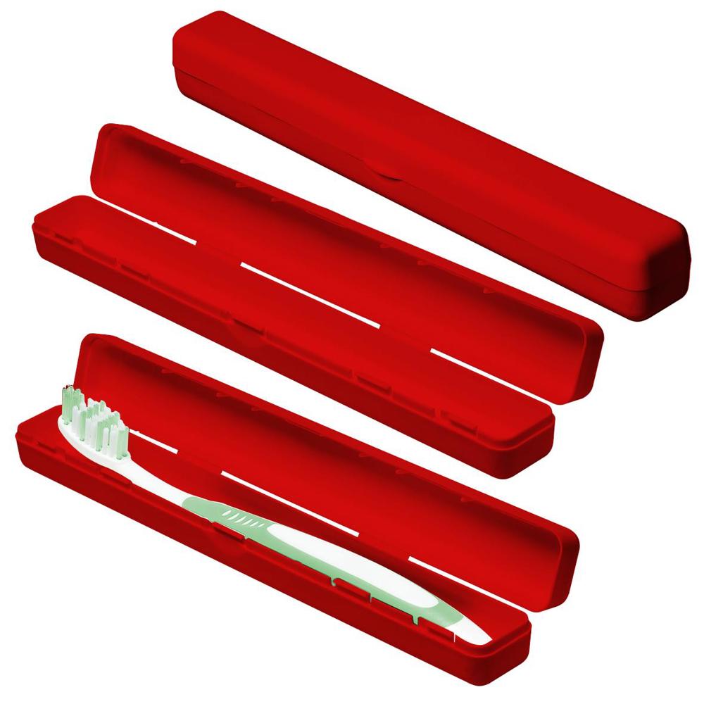 Beschermdoos "Tandenborstel" - standaard rood